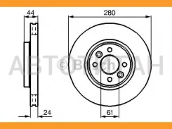 ���� ��������� �������� Renault Clio/Megane/Laguna 1.6-2.0/1.9D 96 24032401581, 24012401581, 50257, 50289, 54139, 54139PRO, DF4255, DF4110, 6041103, 1...