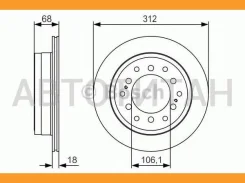 ���� ����. ���. ����. [312x18] 6 ���. Toyota Land Cruiser 90/95 05/96-01/02 Land Cruiser 120 01/03- Land Cruiser Prado (II) 05/96-01/02 Land Cruiser P...