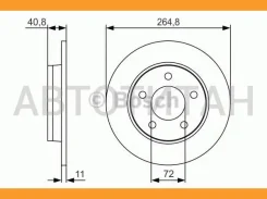 ���� ����. ���. [265x11] 5 ���. Mazda 3 : [BK] 07.2003 0986479S50 ����