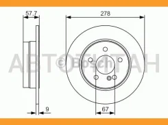 ���� ����. ���. [278x9] 5 ���. Mercedes W204/ S204/ C180/ C200CDi 07- 24010901541, 54631, 54631PRO, 197128, 98200163101PRO, 98200163101, 92163100, 921...