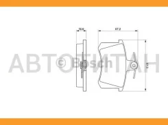 ������� �������� �Audi 80/90/100/200 WS3174.00, 9272, 013, 2114401, GDB1163, GDB466, GDB814, 16142, 301125, 598485, 1163705810, 0025.30, 0135.00, 0135...