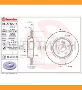 ���� ����. ����. ����. [300x22] 5 ��� Mercedes W202/ W203/ C209/ A209/ S203 08.97- 09A74211 ����
