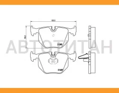 ������� �������� � BMW E38 2.8/4.0/5.0/2.5TDs/3.0D/E46 M3 3.2 95 P06044 381 20=392 020B-SX P06044 ����