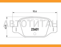 ������� ��������� �������� | ��� | Brembo P23064 P23064 ����