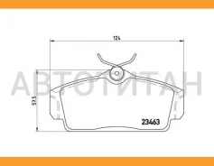 ������� �������� � Nissan Primera 1.6i-2.0i/2.0TD 16V 96-02 P56036 GDB3168=FDB1096 CKN54, GK0769, 301057, 301450, 10328, BP09689, 1401, 0201N16UKPF, P...