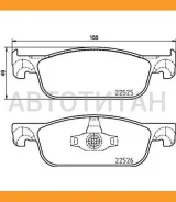 ������� ����. ���. Renault Clio IV/Logan II/Sandero II 12- Brembo P68065 P68065 ����