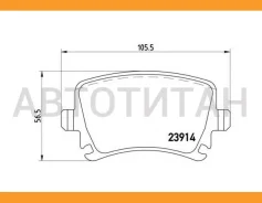 ������� �������� � Audi A3 ���� 16 03, VW Touran ���� 15 03 P85073 GDB1551=1031 00 P85073 ����