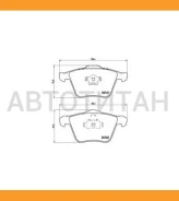 ������� ����. ���. Volvo XC 90 2.5-3.2/T/V8/D5 10/02- P86018 ����