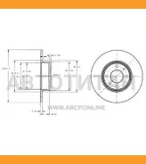 ���� ����. ���. [251,5x10] 4 ���. FIAT Croma 1,6-2,0/D 8/86-12/96/Multipla/Stilo, �ALFA Romeo 164 2,0 11/87-12/98, Lancia Lybra/Thema 51803, 518O3, 18...