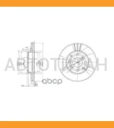 ���� ����. ���. ����. [240x21] 4 ���. Honda Civic 1.3/1.4/1.5/1.6 10/91-12/97 [BG2673] BG2673 ����