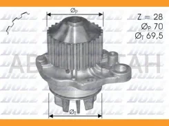������� ����� Renault Laguna/Safrane/Espase, Peugeot 406, Citroen Xantia 3.0i 24v 96- C121 ����