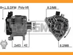 ��������� 14V 80A FORD Focus 1.8/2.0 98-04 ERA 210196 210196 ����