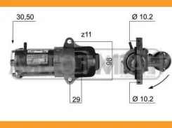 ������� FORD Mondeo III 1,8, 2,0 16V 11, 00-08, 07 12V 1,4 Kw ERA 220367 220367 ����