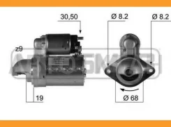 ������� 12V 0,8 Kw Daewoo Lacetti/Lanos/Nexia/OPEL Astra F/Combo/Corsa/Kadett/Tigra/Vec�tra A 220354 ����