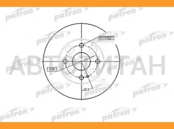 ���� ��������� ������ Mazda: 323 F VI 98-04, 323 S VI 98-04 PBD4120 ����