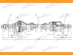 ������� ��� FIAT: Ducato, Peugeot: Boxer 1.9-2.5D/TD ME5/ML 94 1.4Q +ABS ������ R15, Z: 37 � ��� PDS0084 ����