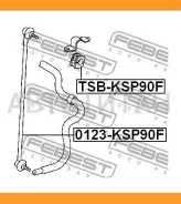 ������ ��������� ������������� L=R D24 Toyota Yaris NCP9# 2005.08-2011.07 [GR] TSBKSP90F ����