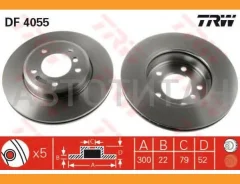 ���� ��������� �������� BMW E46 M42/M47/M52/M54 98 DF4055 DF4055 ����