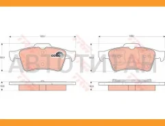 ������� ��������� �������� Mazda: 3 03-, 3 ����� 04-, Renault: Espace IV 02-, Laguna II 01-, Laguna II Grandtour 01-, VEL Satis 02- GDB1469 ����