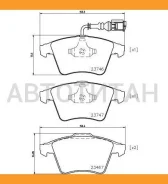������� ��������� �������� ������ VW: Multivan V 03-, Transporter V c �������� ���������� 03-, Transporter V ������ 03- � ������������� ��������� Q+ 1...