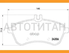 ������� ��������� �������� ������ Mercedes-BENZ: C Class 07-, C Class T-Model 07- � ������������� ��������� Q+ BD5318, WS4205.00, ADB01786, GK0082, 30...