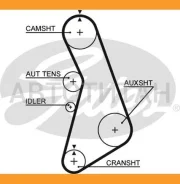 ������ ��� AUDI A4/A6/VW Passat 04/95- KCB527, 1987948534, STD1216S8M25, CT849, 6502240, 152STPD254H, 152STP8M254H, 94680, 152STP254H, QTB428, HR90152...