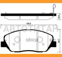 ������� ��������� Hyundai Genesis 08-, Santa FE 06- HP0043 ����