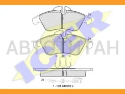 ������� ����. ���. Mercedes Sprinter 2-t/3-t 10/96-, Vito 638/2 9/96-, VW LT 28-35 II 7/96- 21576, 21577, D9507849, 32210, 607072, 540792, 111_0412, 5...