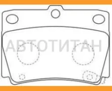 ������� �������� ������ Mitsubishi Montero Sport 3.0i/2.5TD 98 D7337602, 23593, 23594, 23595, T1254, GDB3239, 0986424711, 2359315005T4067, 2359301, 57...