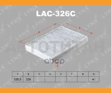 ������ ������ �������� Volvo S90/V90 II 16- / XC90 II 15- Lynxauto LAC326C LAC326C ����