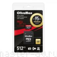 ����� ������ OltraMax 512GB microSDXC Class 10 UHS-1 Premium (U3) 95 MB/s ����