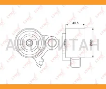 ����� �������� ����� ��� Toyota 5VZ-FE Hilux SURF VZN18_/VZN21_ 98-05 / LAND Cruiser Prado VZJ9_/ VZJ12_ 96-05 / �1 Lynxauto PB1206 PB1206 ����