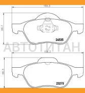 ������� ��������� �������� Renault Laguna II (TRW GDB1540) MPC05 MPC05 ����