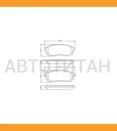 ������� ����. ���. Nissan Prairie 2,0 89- Mando MPN06 MPN06 ����