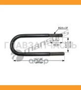 ��������� ������� � ������� � ������� M24x3x80 102/308-U BPW Mansons 300109 300109 ����