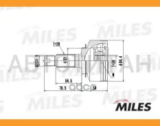 ���� �������� Honda JAZZ 1.4 02-08 (GKN 304683) GA20157 GA20157 ����