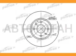 ���� ��������� ���� ALFA Romeo: 164 87-98, FIAT: Bravo 07-, Croma 85-96, Multipla 99-, Stilo 01-, Stilo Multi Wagon 03-, Lancia: Lybra 99-, Lybra SW 9...
