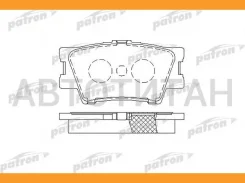 ������� ��������� �������� ���� Toyota: Camry 06-, Camry ����� 06-, RAV 4 III 05- Patron PBP1892 PBP1892 ����
