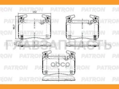 ������� ��������� �������� ���. BYD Han/Seal 20-/Sea Lion 07 24- / FangChengBao Titanium 3 (Leopard 3) 25- PBP423 ����