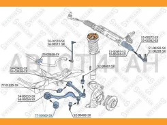 ����������� ���. ������ BMW E81/E87/E91/E90 all 04 7700969SX ����