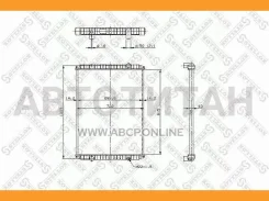 �������� ������� ���������� �����. /����. 915x689x48 RVI Premium 8103310SX ����