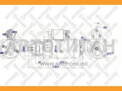 ������� 24V 4KW 11���. 45��. ������ Volvo HCV 8802027SX ����