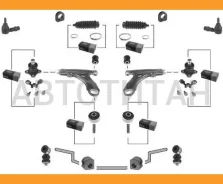 ����. ���� ���. ������ ������ [������, ALU] VW Golf II/Jetta 83-91 Golf III/Vento 92- Passat 88-93 30690001 ����