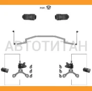 ������� ����� R VW Golf 4/BORA 98- NEW Beetle 99- AUDI A3 97- 32780019 ����