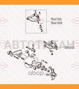 ����� ������� ������ R Mitsubishi L200/Pajero/Pajero Sport 90- Tatsumi TEA1702R TEA1702R ����