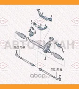 ���������� ������� ���� L | ����� ��� | AUDI A2/A3 96-Skoda Octavia 96-VW Bora/Golf/New beetle 98- TEC1734L ����