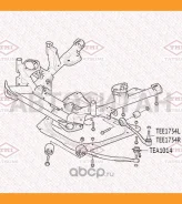 ����� �������� BMW X5(E53) 00- TEE1734L ����