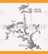 ����� �������� �������� ������� L AUDI A4/A5/Q5 07- TEE1756L ����
