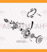 ����������� ������ ����� (���������) Ssangyong Rexton 06- TEF1259 ����