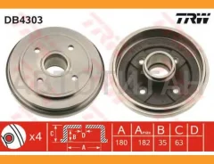 ������� ��������� OPEL Agila (H00), Suzuki Wagon R+ (MM) DB4303 DB4303 ����